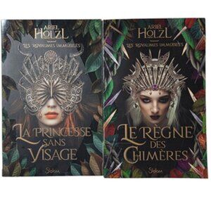 Les Royaumes Immobiles Ariel Holzl Tome 1 & 2 Fantasy French Books Set Softcover